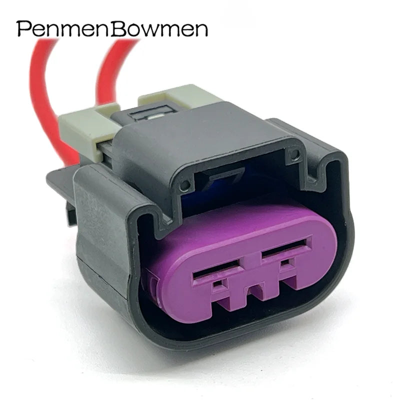 1 Set 2 Pin 15454358 Car Engine Cooling Fan Relay Module Electrical Cable Connectors Female Wire Harness Plug for Ford Focus