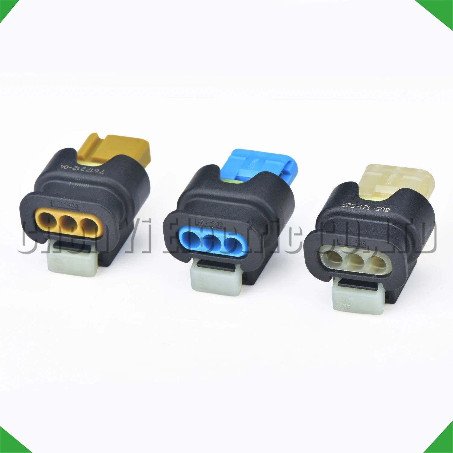 3 Pin Auto Connector reversing radar camshaft sensor Plug 805-121-522 805-121-523 805-1...
