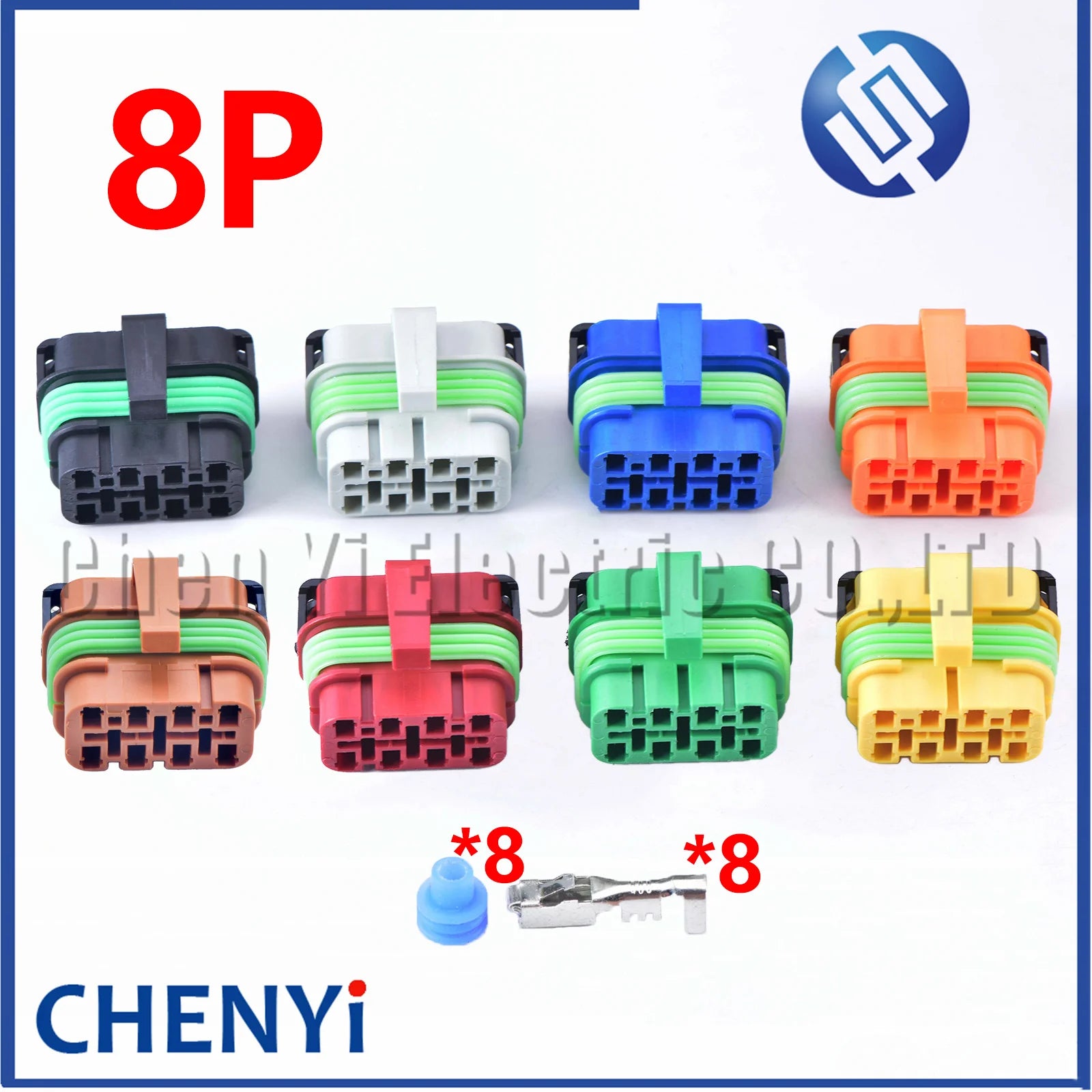 8 Pin Auto Waterproof connector harness plug 32006-D22 32006-E22 32006-H22 32006-C22 32006-B22 32006-A22 32006-F22 32006-G22