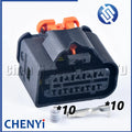 10 Pin Auto Waterproof Connector Car Headlight plug 1801600-1 1801606-1 1801600-2 Socket For Peugeot 301 Special 2008 Citroen