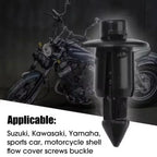 Expansion Screw Buckle Car Motorcycle Plastic Rivets Fastener Motorcycle Shell Flow Cover Screw Buckle for Suzuki Kawasaki Amagi