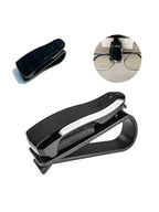 Auto Sun Visor Glasses Box Sunglasses Clip Card Ticket Holder Stand Universal Fastener Case Eyeglasses Car Accessories Amagi