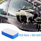 Car Glass Oil Film  Cleaning Sponge  Wiper Windshield  Wool Felt Polishing Felt Brush Dusty  Removal  Tools Accessories