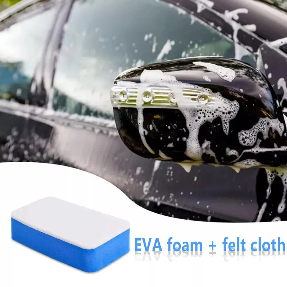 Car Glass Oil Film  Cleaning Sponge  Wiper Windshield  Wool Felt Polishing Felt Brush Dusty  Removal  Tools Accessories