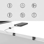Car Self-Adhesive Cable Clip Automotive Dashboard Cable Clip Automotive Cell Phone Charging Cables Clips Manager USB Fastener