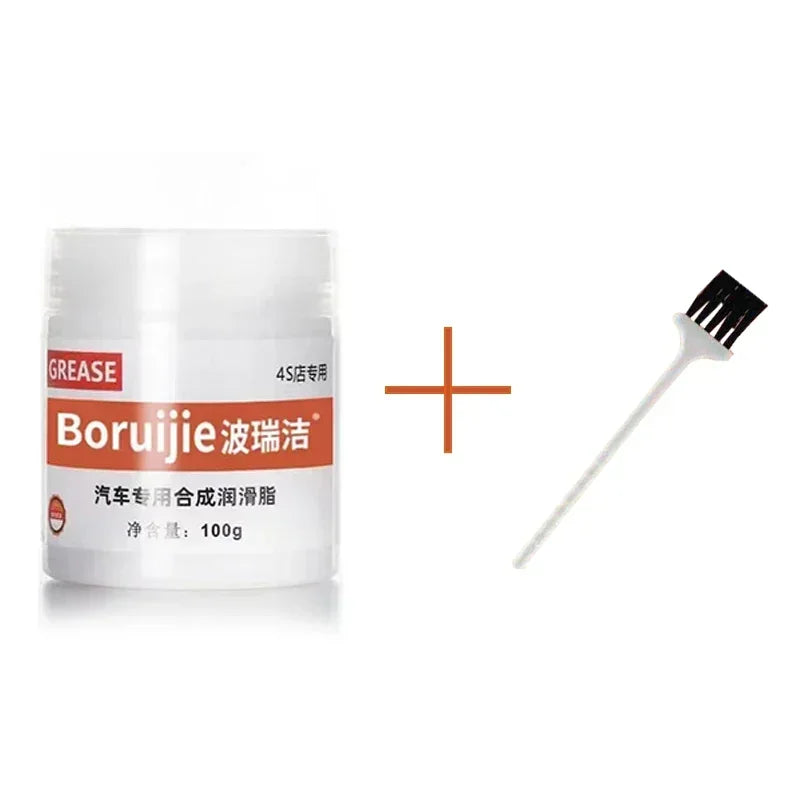 100g Paste Lubricant for Car Sunroof Door Locks Hinges Chain Track Maintenance Plant-Based High-Temperature Resistant Amagi