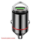 Motorcycle Hidden Car Charger Super Fast Charge Car Cigarette Lighter Conversion Plug One for Two Invisible Car Charger Amagi