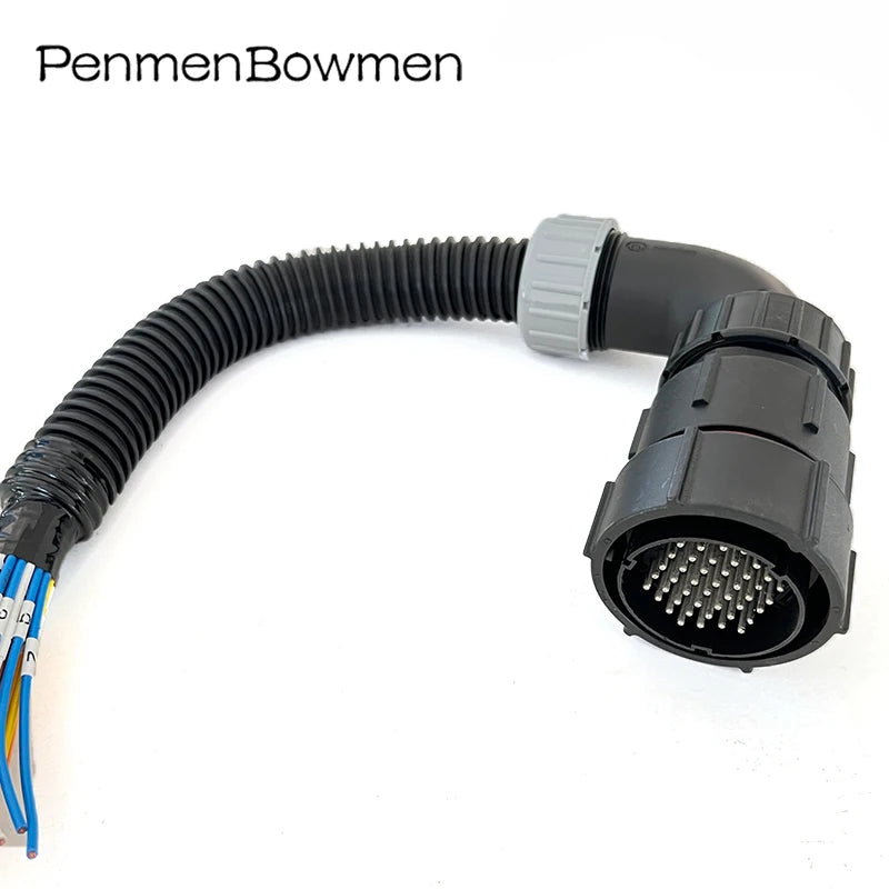 1 Set 44 Pin Car Chassis Reverse Electrical Cable Connectors Waterproof Female Male Wire Harness Plug for 828897-1 828895-1