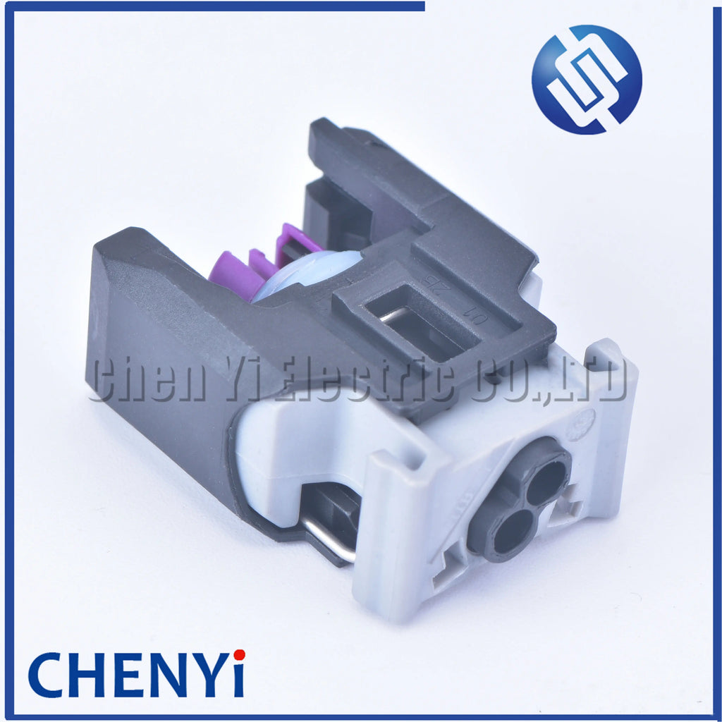 1 set 2 pin sealed EFI diesel common rail engine H5 H6 injector nozzle connector plug For Buick The Great Wall 13816706