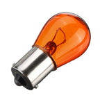 10Pcs 21W Amber Indicator Bayonet Base Lamp Turn Signal Car Light Car Interior Bulb Auto Dashboard Warning Indicator
