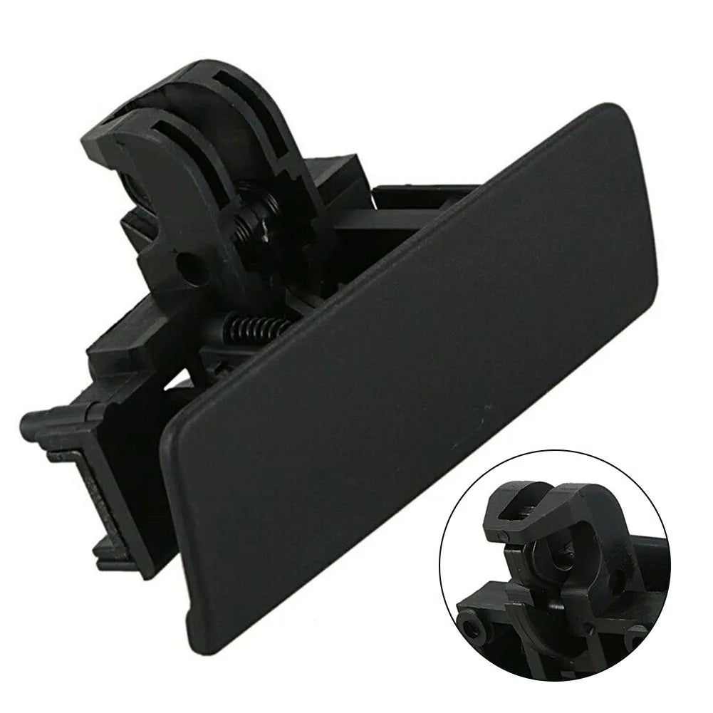 1PC Car Glove Box Front Lid Handle Catch Black 735416852 Glove Box Front Lid Handle Catch Lock For Fiat Grande Punto 05-13 LHD