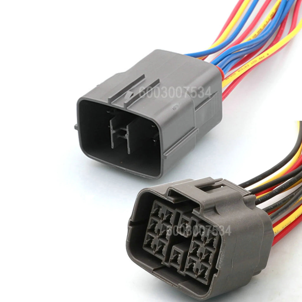 14 Pin Connector Waterproof 1.5mm Male Female Connectors Motorcycle Electrical Harnesses Wiring Harness 6181-0629 6189-7262
