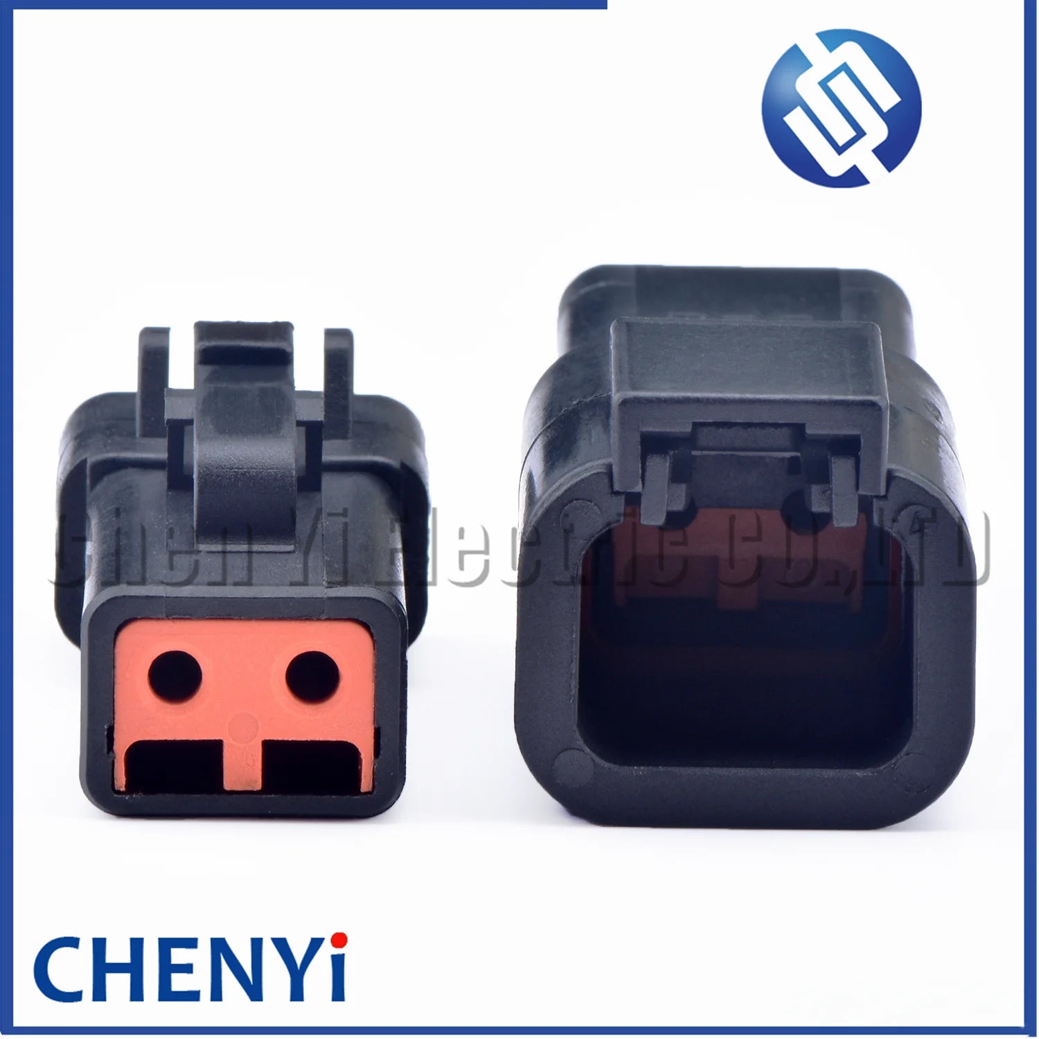 2 Pin DTP series BLACK  Automotive waterproof connector Wire harness plug DTP06-2S DTP04-2P DTP06-2S-E004 DTP04-2P-E004 with Pin