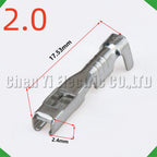 50 Pcs 2.0 mm Male or Female wire Crimp Pins For 8230-4282 8240-4422 Sheath Automotive ...