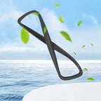 For Tesla Model 3/Y Car Interior Rear View Mirror Protective Case Rearview Mirror Silicone Protective Frame Accessories Amagi