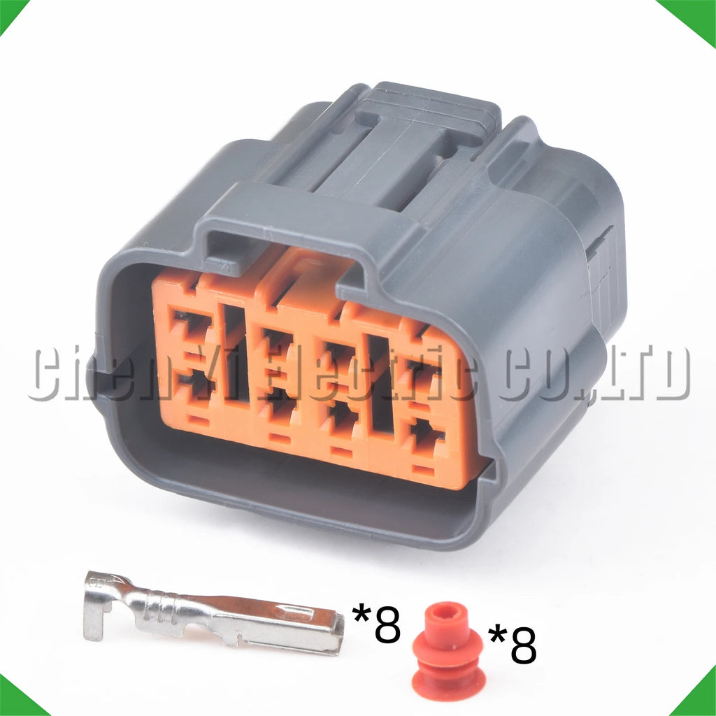 8-Pin Connector Waterproof Wiring Connector Engine Harness Solenoid sensor