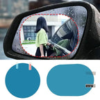 2pcs Rainproof Film Sticker Car Rearview Mirror protective Rain Proof Anti Fog Waterproof Sticker Car Window Transparent Sticker