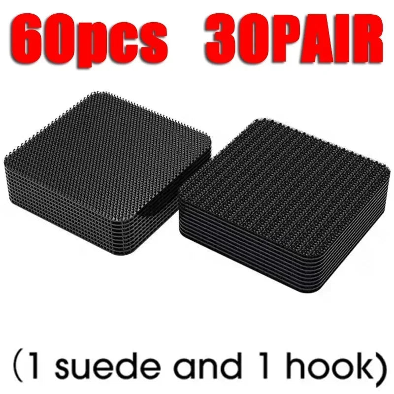 Car carpet Stickers Self adhesive Fastener sticker Floor Mat Clips Retention Holders Grips For BMW X1 X3 X5 Mercedes Benz