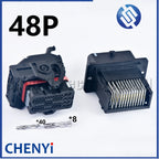 48 Pin way CMC Receptacle Left Wire Output ECU plug automotive central contral system wire harness Connectors 643201311