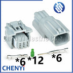 6 Pin Auto connector Reversing Radar Probe Electric Eye sensor plug 90980-12790 90980-12A80 89341-3322D 89341-0R080 For Toyota
