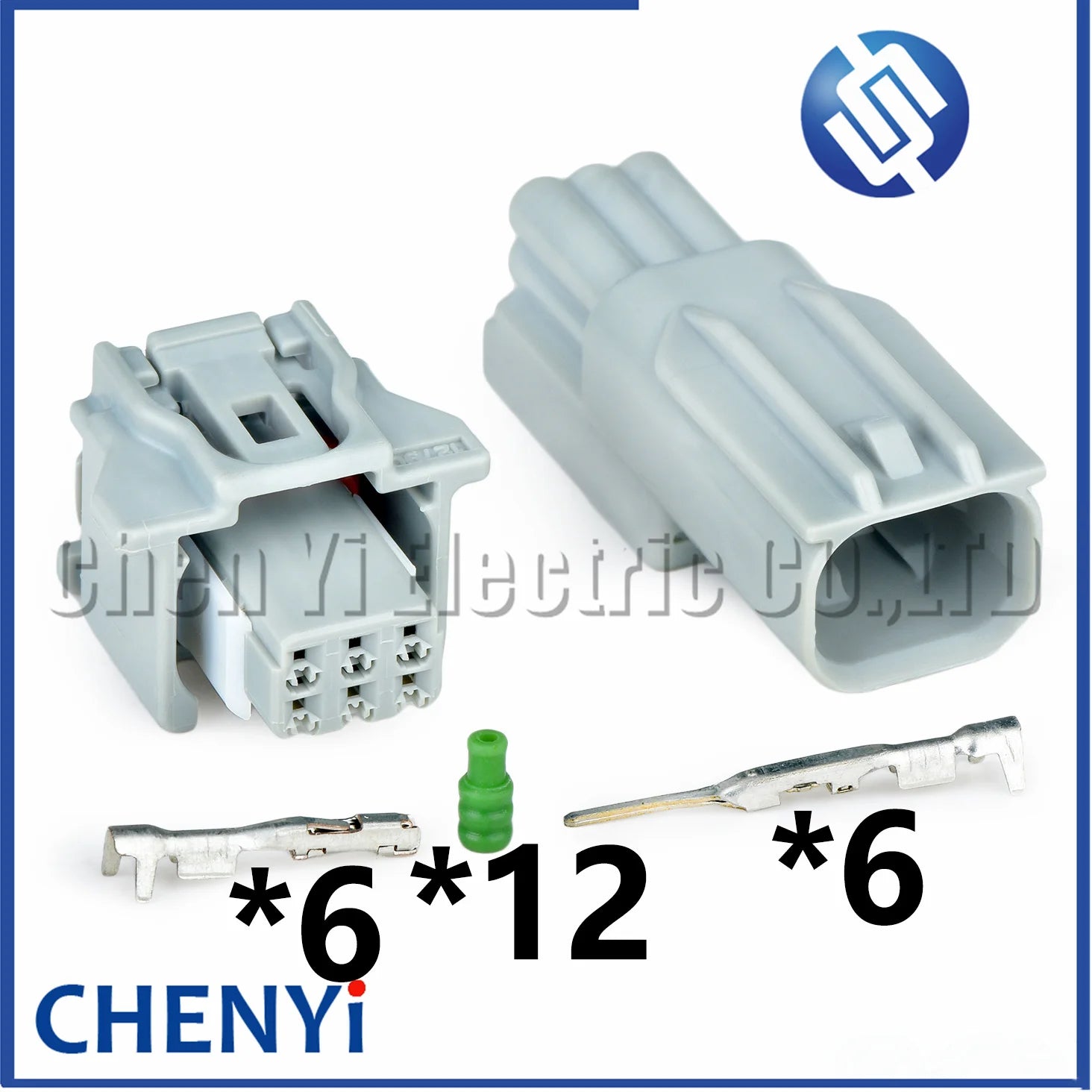 6 Pin Auto connector Reversing Radar Probe Electric Eye sensor plug 90980-12790 90980-12A80 89341-3322D 89341-0R080 For Toyota