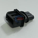 3 Way JPT Sensor Receptacle Connector Kit, black