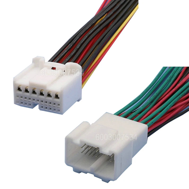 26 Pin Connector Unsealed Series Male Female Connector Cable Plug Motorcycle Electrical Harnesses Wiring Harness 1318757-1