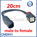 6 Pin Automotive waterproof connector Tail light Bumper Light Fog Light Wire harness Plug For Ford Buick Chevrolet Cadillac
