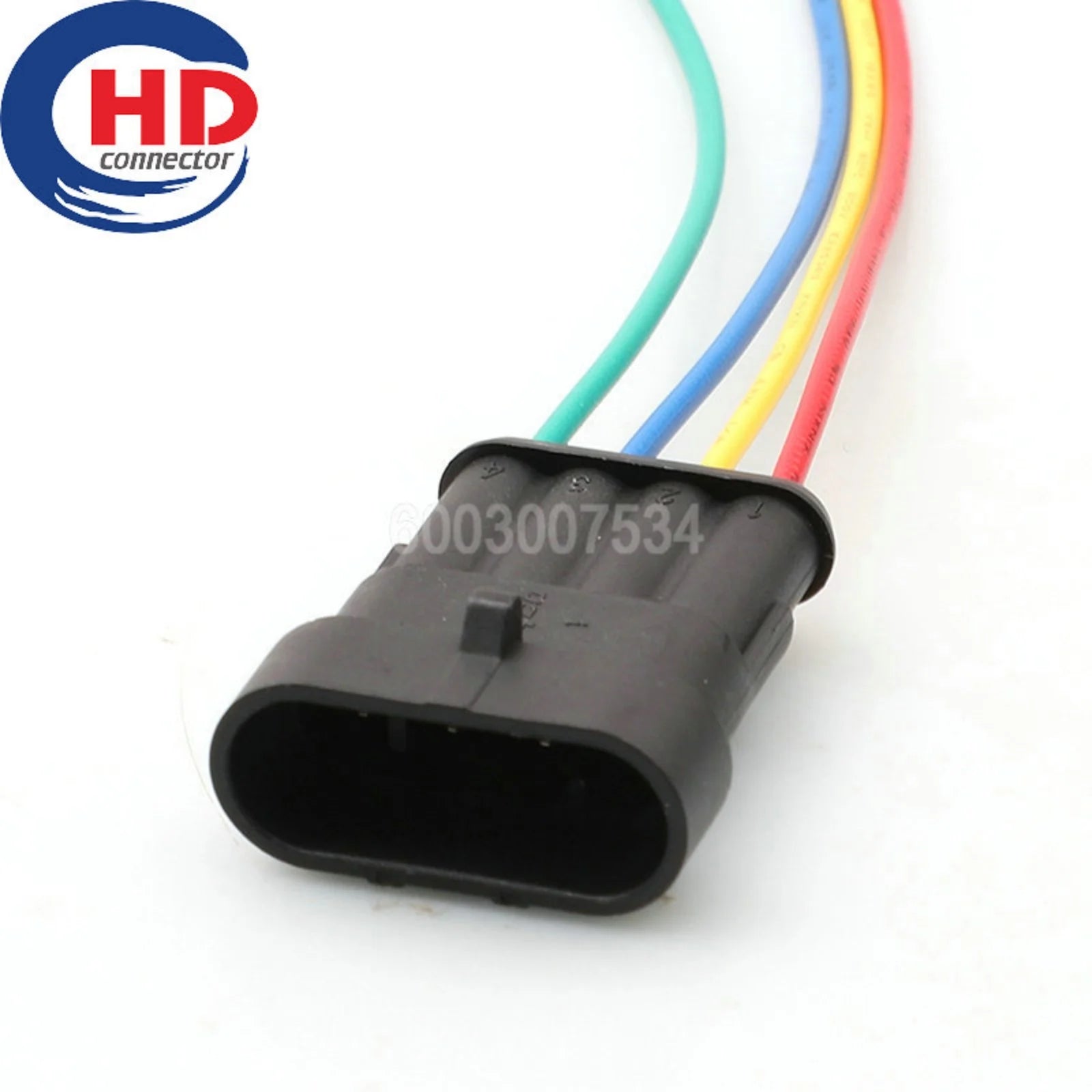 4 Pin Connector Waterproof 1.8mm Series Male Female Connectors Motorcycle Electrical Harnesses Wiring Harness 282106-1 282088-1