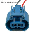1 Set 2 Pin Housing Fog Light Lamp Plug Wiring Harness 9005 HB3 Automotic Connector For Car Toyota Honda GM