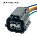 1 Set 6 Pin Auto Motor Socket Electrical Cable Connectors Waterproof Female Wire Harness Plug PB535-06027