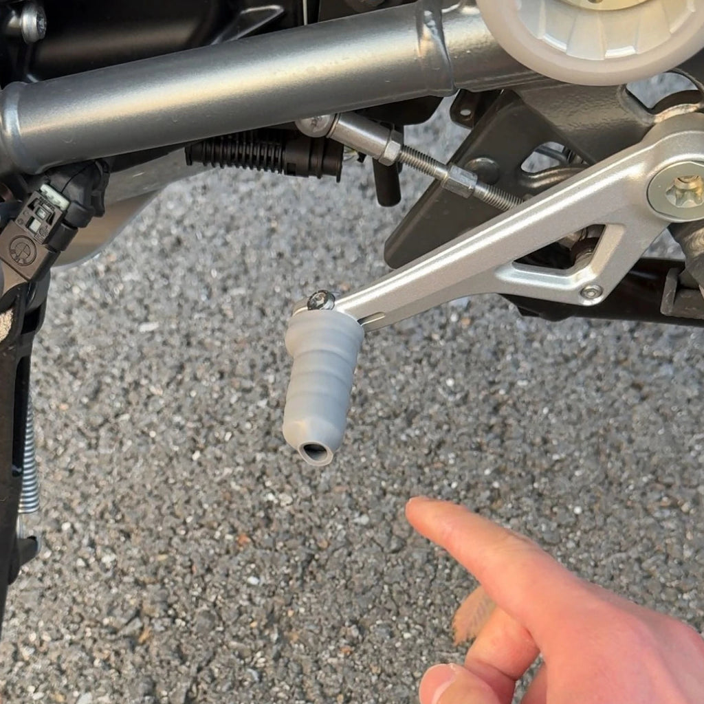 2/1pcs Motorcycle Shift Gear Lever Cover Anti Theft Shoes Silicone Self Shrinking Motorcycle Riding Equipment Protective Cover