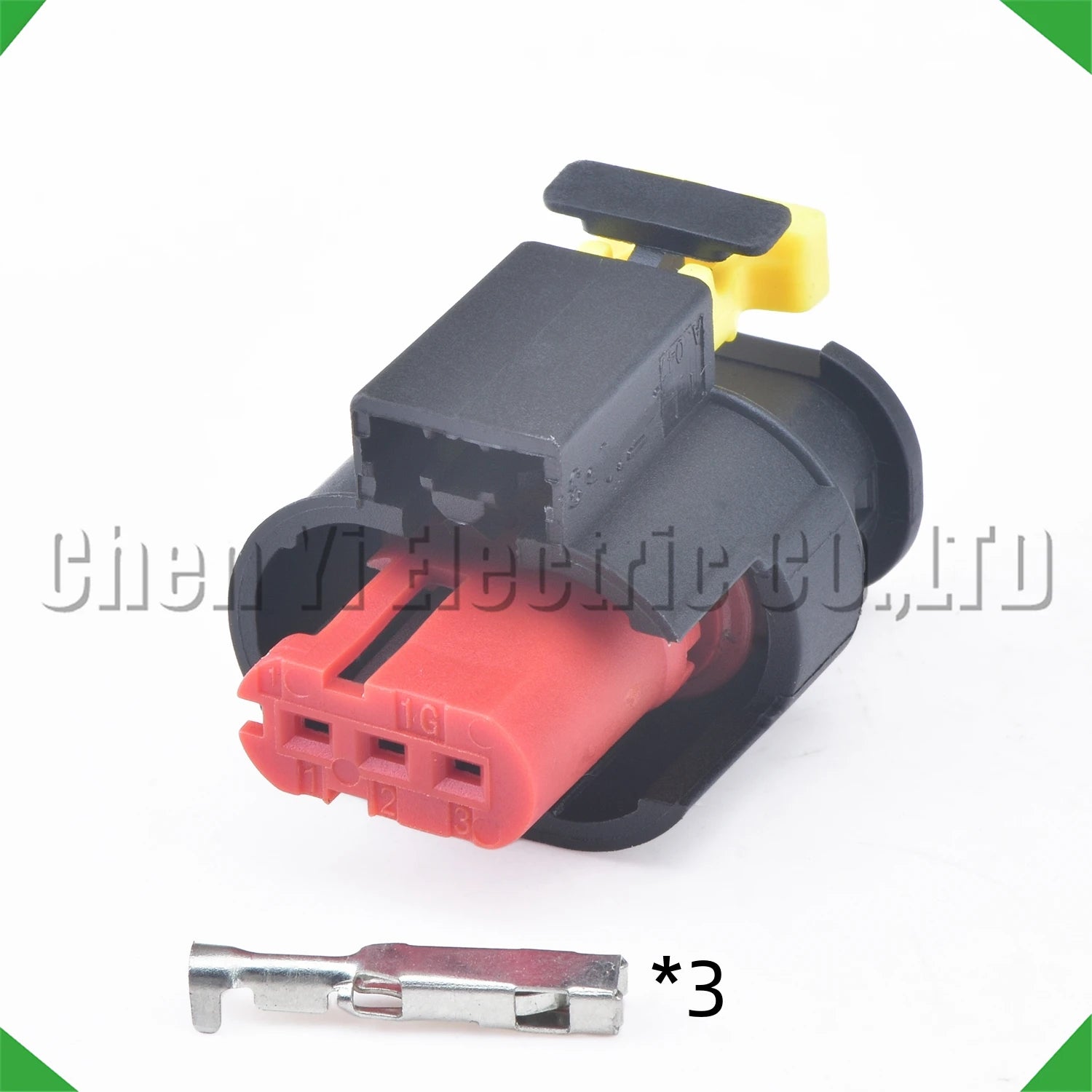 3-Pin Connector Diesel Injector Ignition Connector solenoid valve dephaser ignition