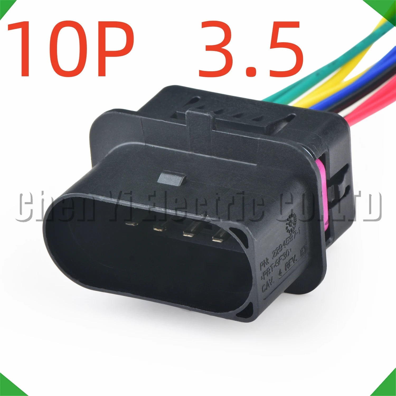 10-Pin Auto Connector Automotive Connectors Halogen headlights harness 1J0973835 1J0973735