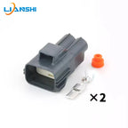 7282(7283)-5596-10 Automotive vacuum pump sensor 2-hole plug DJ70258-6.3-11/21 rubber shell with terminal