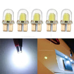 10pcs Car Interior Lamps T10 194 168 W5W COB 4 SMD LED CANBUS Silica Bright White Wedge Clearance License Light Bulbs Car Amagi
