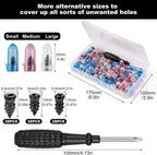 Universal Vacuum Car Tyre Repair Rubber Nail Tire Repair Nail Rubber Screw Screw Tools Car Patch Puncture Repair Rubber Amagi