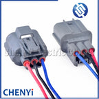 3 Pin Auto Waterproof Connector HeadLight Leveling Device Wire harness plug 6189-0130 6181-0071 For Honda B-Series Nissan Mazda