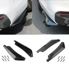 Universal Car Front Rear Bumper Strip Lip Spoiler Diffuser Splitter Scratch Protector Extension Carbon Fiber Winglets Side Skirt