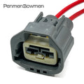 1 Set 2 Pin Car Water Tank Controller Cooling Fan Module Regulator Plug Wiring Harness For Ford 7283-5596-10 7282-5596-10