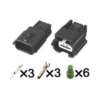 7282-8852-30/7283-8852-30 is suitable for the 3p wiring harness plug of Dongfeng Nissan air pump air conditioning compressor