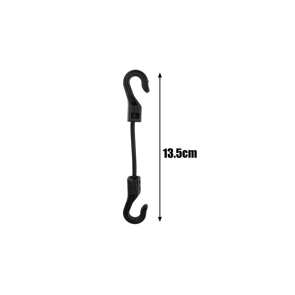 Heavy Duty Bungee Cords with Hooks Elastic Tie Down Straps for Car Roof Rack Motorcycle Luggage Cargo Net Camping Tent Rope