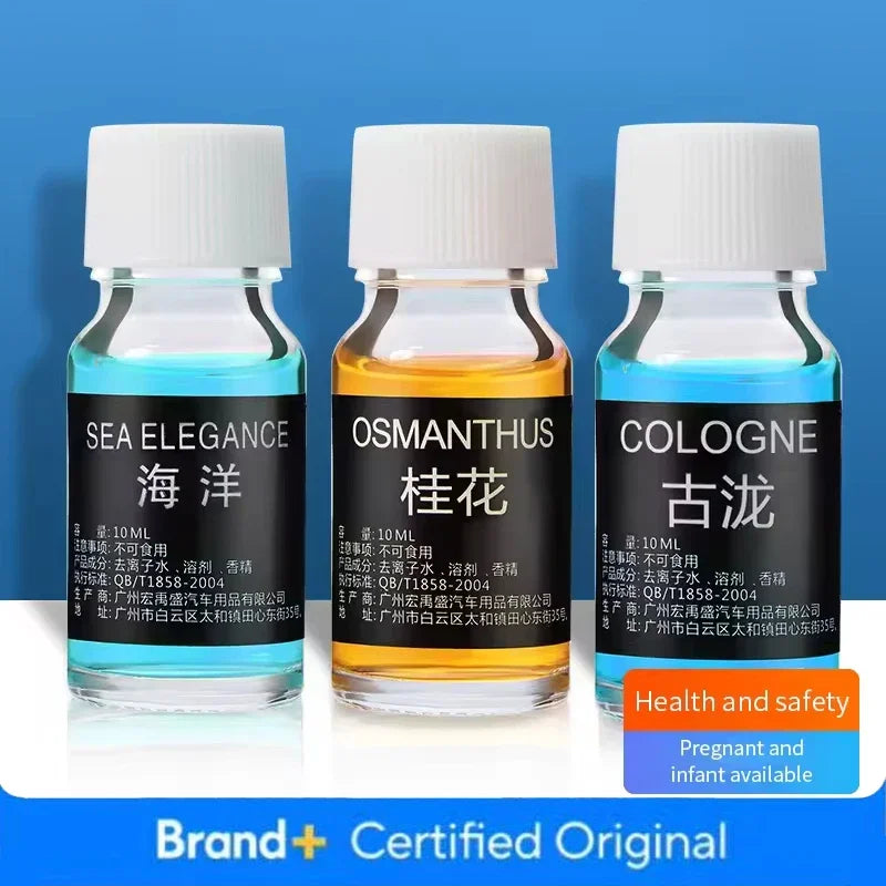 Car Air Freshener Perfume Refill Natural Plant Essential Oil Aroma Diffuser Fragrance Humidifier Essential Freshener 10ml Amagi
