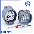 14 Pin female or Male automobile Waterproof Connector plug Socket for Honda 6181-0077 6189-0136 6188-4691