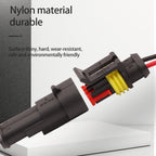 AMP 2 PIN Waterproof 1.8mm Female Male Tyco Super Electrical Automotive Connector Plug Wiring Harness For Car 282104-1 282080-1