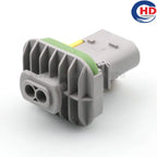 2pin auto waterproof electric plastic wire harness connector 2-1703841-1