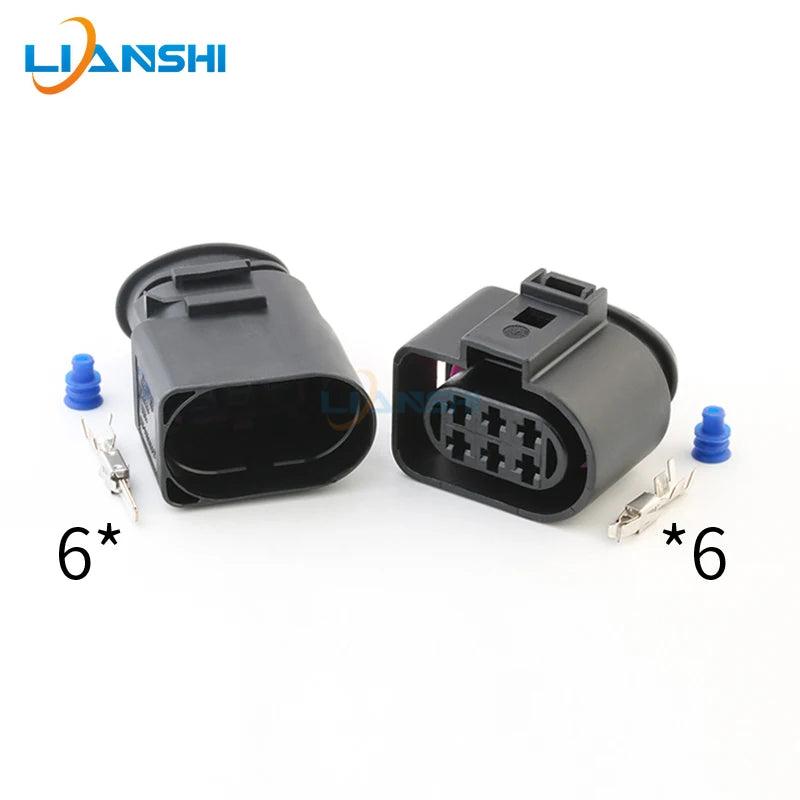 1J0973833/1J0973733 Suitable for the 6p wiring harness of the rear taillight plug of the oxygen sensor in Volkswagen and Audi ve