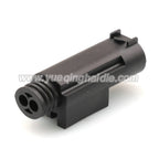 AMP 2 Pin Connector 0.6mm Male Female Connectors Auto AC Assembly Terminal Wire Harness Plug Socket 7-967570-4 968405-1