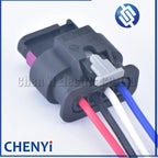 4 Pin Fuel Injector Intake Pressure Sensor Plug Nitrogen oxygen sensor plug water temperature sensor Connector Pigtail 1718657-1