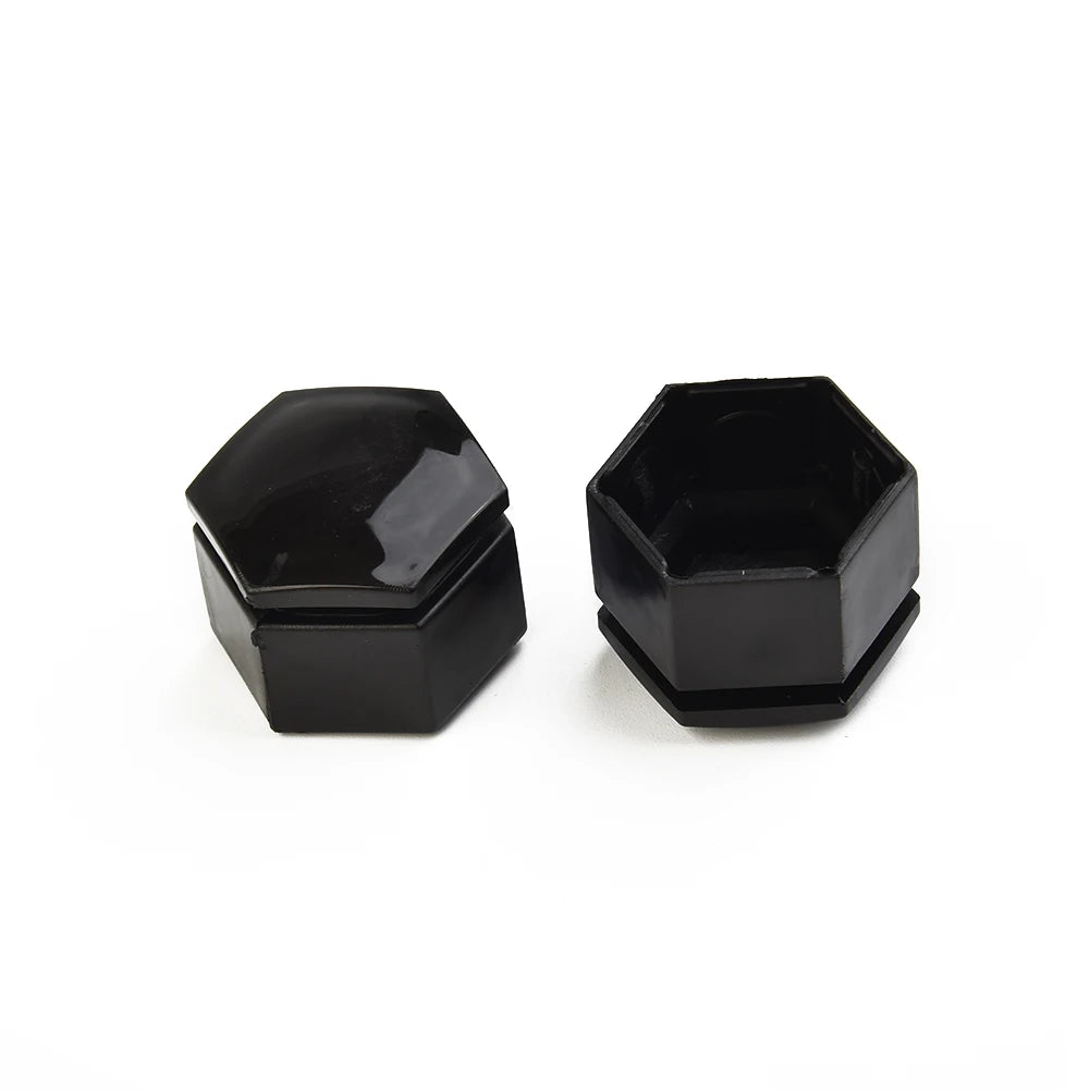 20x22mm Black Wheel Nut Bolt Covers ABS Cap For Range Rover For Vauxhal Protective Bolt Rims Cap Bolt Car Accessories